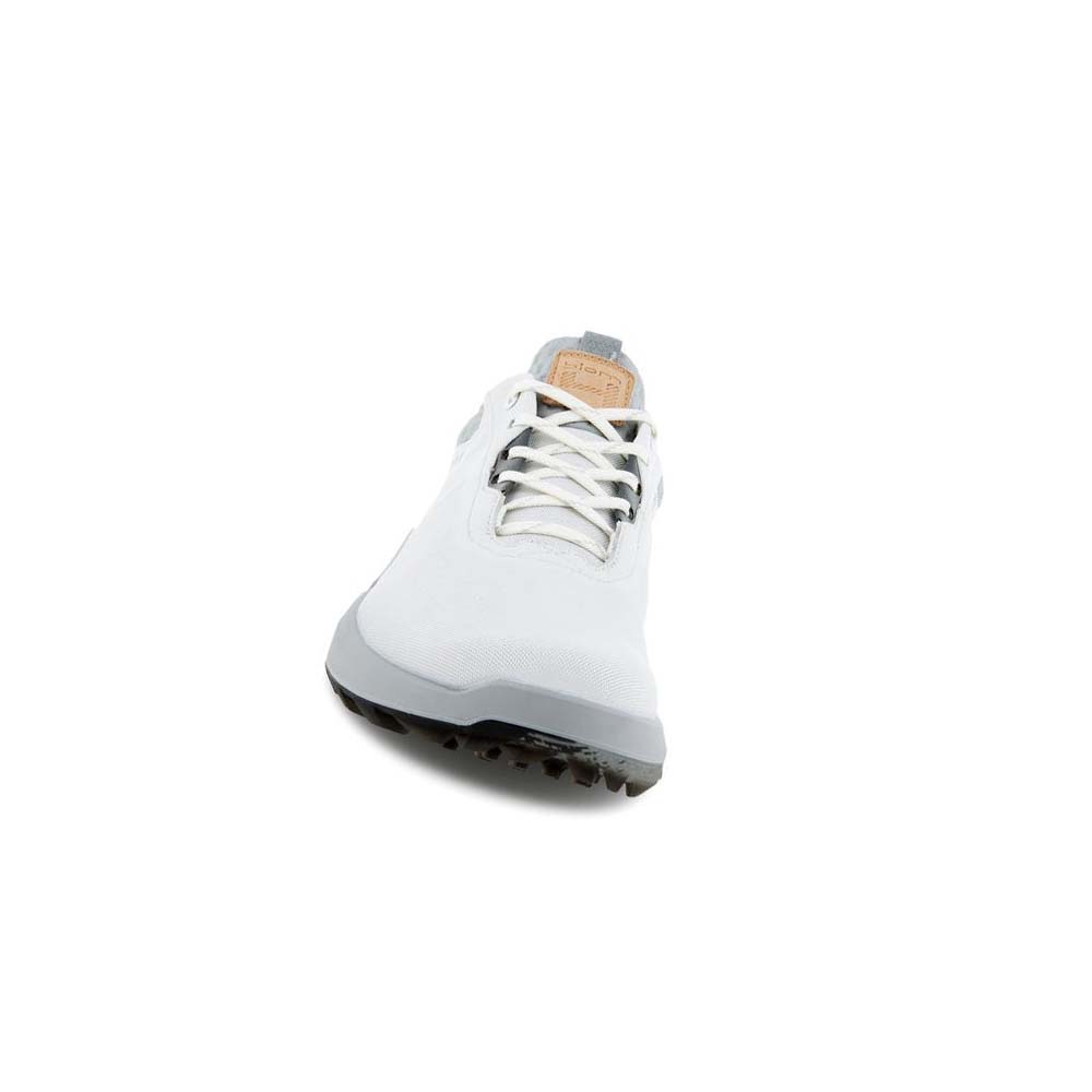 Men's Ecco Biom H4 Golf Shoes White | Canada 542JPQ